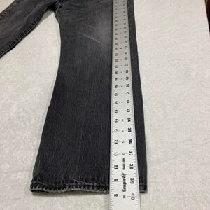 Levi's 501 original fit black denim jeans W38/L32. SKU193